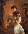 La Sonata de Kreutzer, también conocida como Violinista II, Pintor del tonalismo Joseph DeCamp